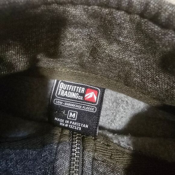 Outfitter Trading Co Quarter-Zip Sweater Size M - Picture 8 of 8